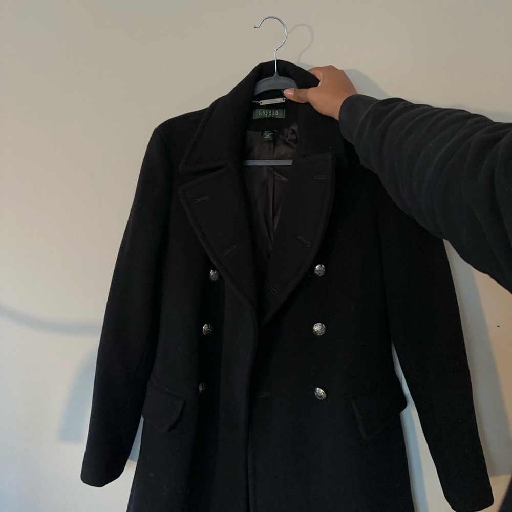 SOLD ralph lauren 100% wool coat